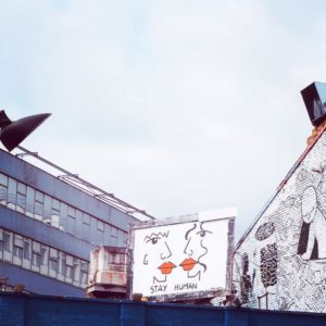 Billboard street art shoreditch